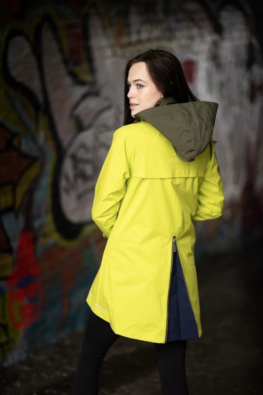 Large raincoat top